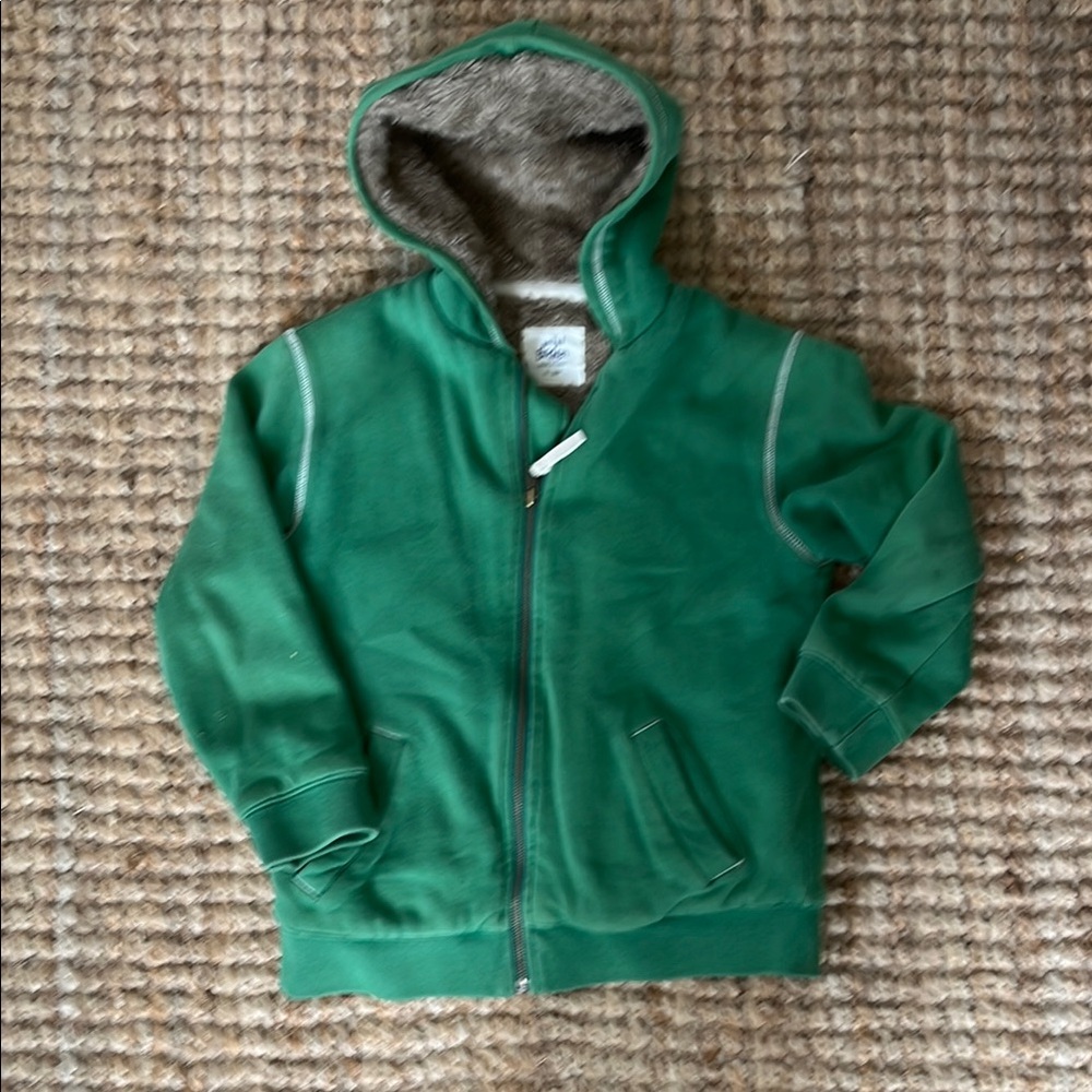 Mini Boden Green Sweatshirt Hoodie Casual Athletic Top